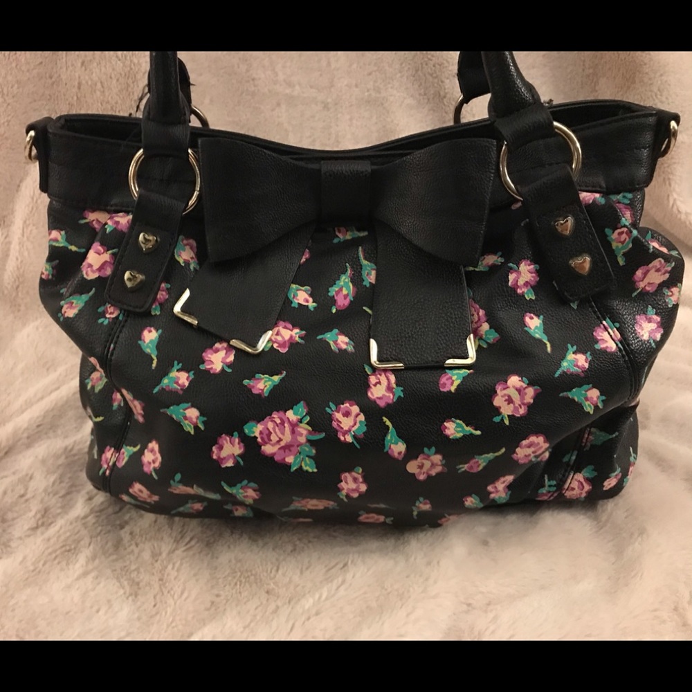 Betsey Johnson floral purse